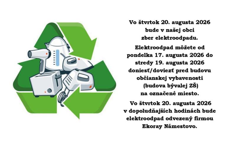 zber elektroodpadu