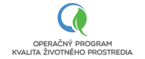 Logo Operační program kvalita životného prostredia